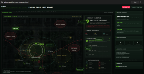 Pigeon Park map