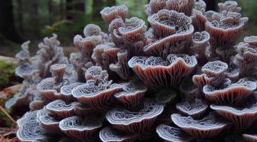 Fungus on the forest floor
