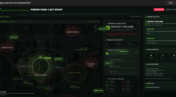 Pigeon Park map