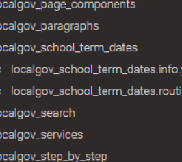 folder localgov_school_term_dates containing files localgov_school_term_dates.info.yml and localgov_school_term_dates.routing.yml
